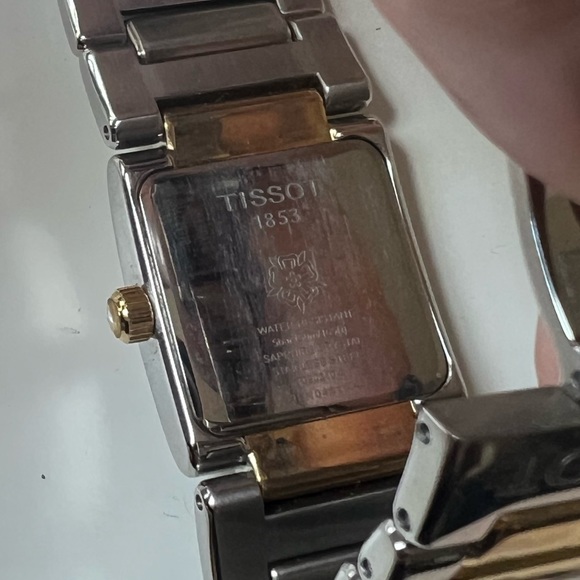 Tissot T-Lady Square 1853 Two Tone Watch - Picture 5 of 9